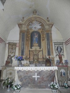 Chapelle Mariette, Retable
