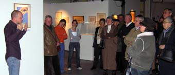 Les conférenciers au travail